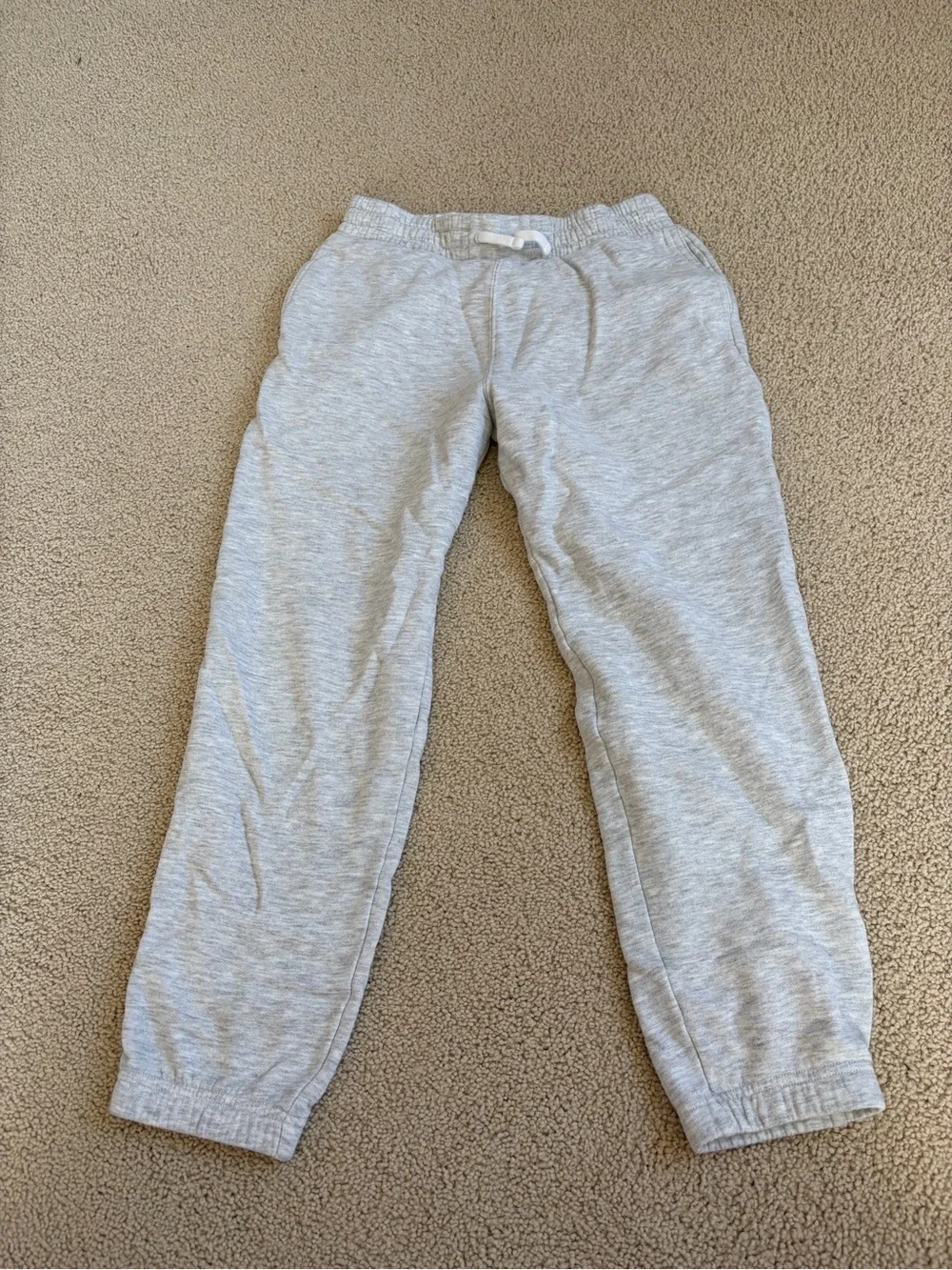 abercrombie kids Heather Gray Jogger Sweatpants